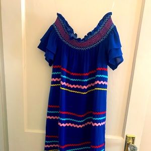 Worn only once! Off the shoulder dress